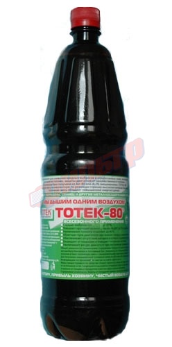 Добавка в топливо бензин Тотек , бут 1,5 литра. Totek-80
