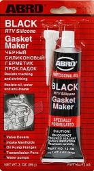 Герметик Abro прокладка черный 396, 85 гр  12-AB
